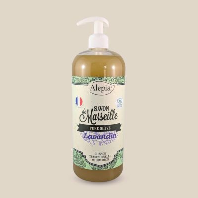 Savon de Marseille liquide Bio – Pure Olive – Aux Huiles Essentielles