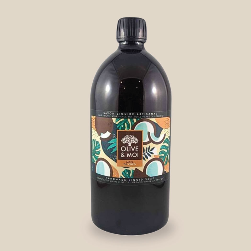 Organic Liquid Soap – Extra Virgin Olive & Organic Extra Virgin Coconut