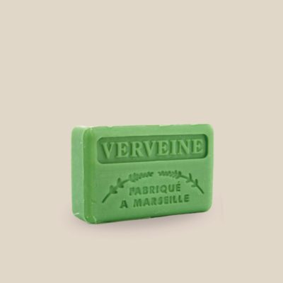 Photo produit : Savonnette marseillaise parfumée à la verveine