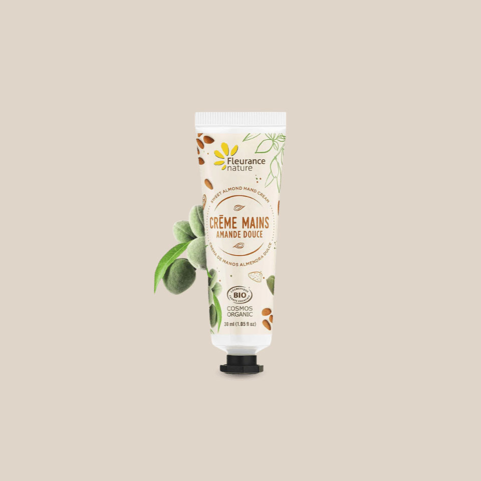 Fleurance Nature Organic Sweet Almond Scented Hand Cream