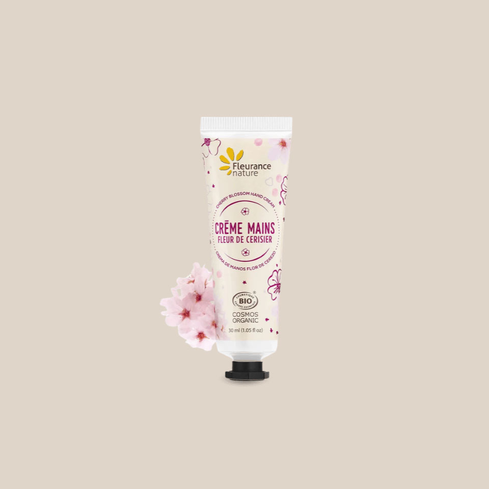 Fleurance Nature Organic Cherry Blossom Scented Hand Cream