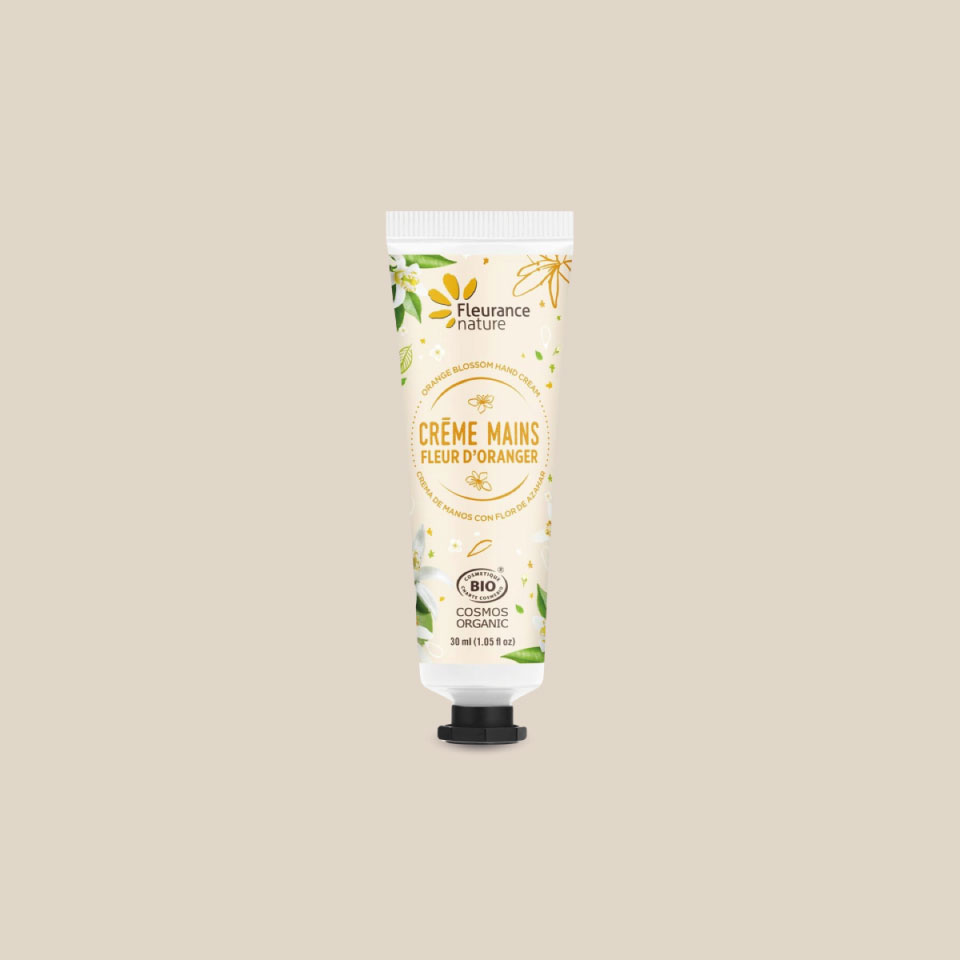 Product photo: Organic Orange Blossom Hand Cream, 30ml tube