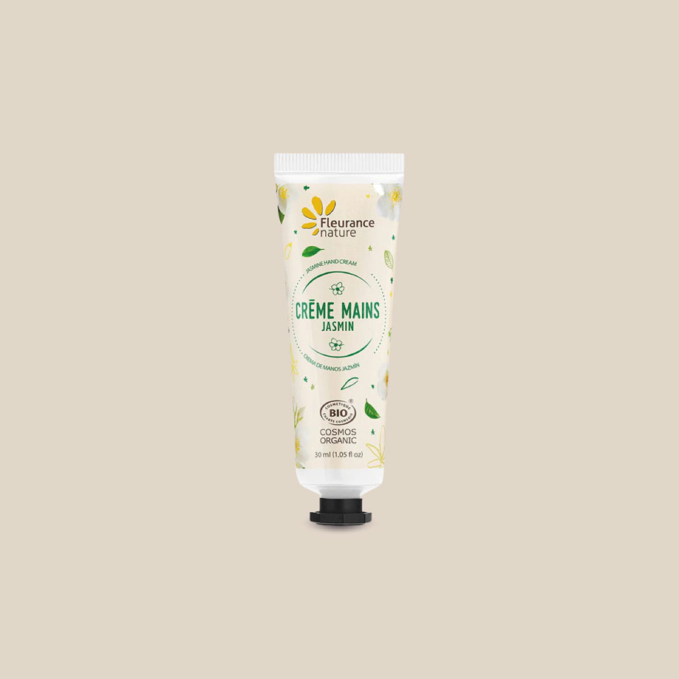 Organic Jasmine Hand Cream, 30ml tube