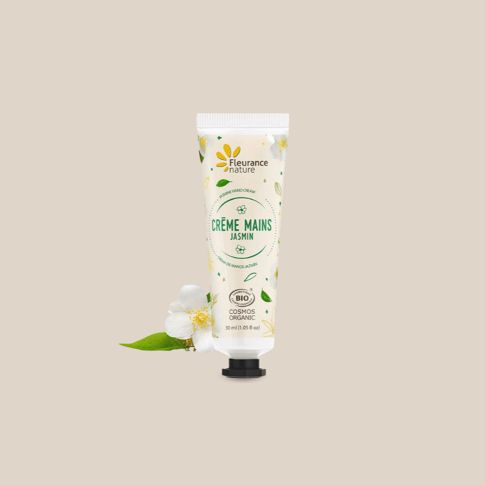 Organic jasmine-scented hand cream, Fleurance Nature