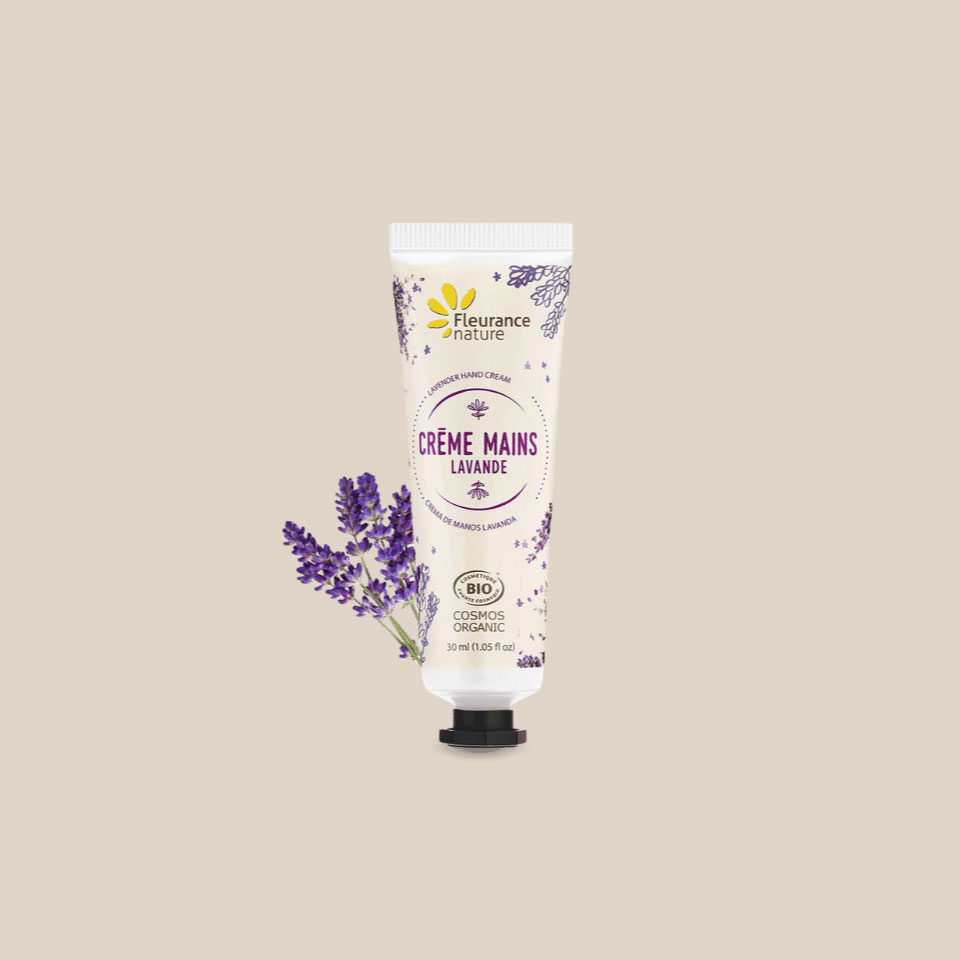 Organic lavender-scented hand cream, Fleurance Nature