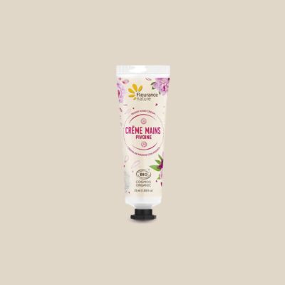 Photo produit : Crème à mains bio Pivoine, tube 30 ml