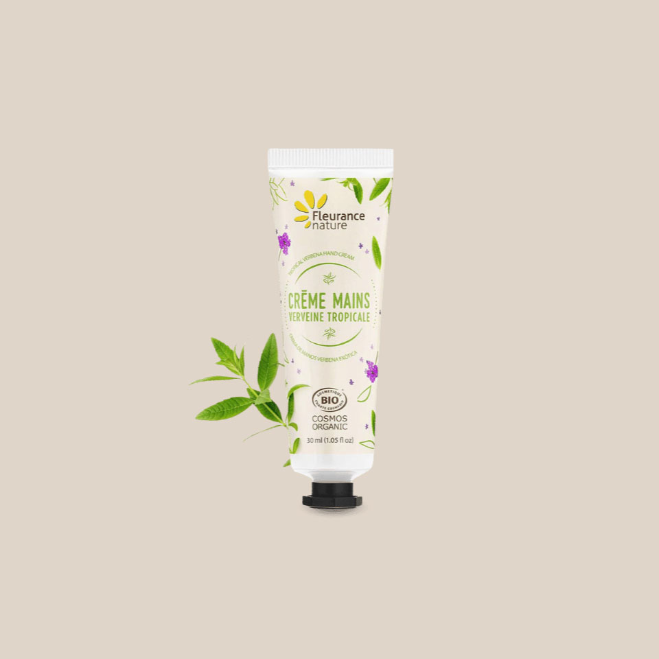 Organic verbena-scented hand cream, Fleurance Nature
