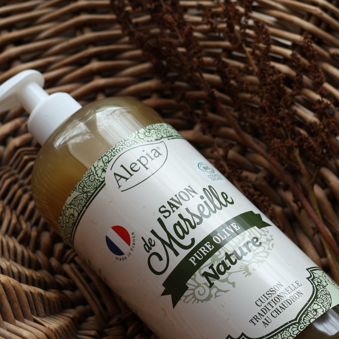 Savon liquide de Marseille nature d'Alepia