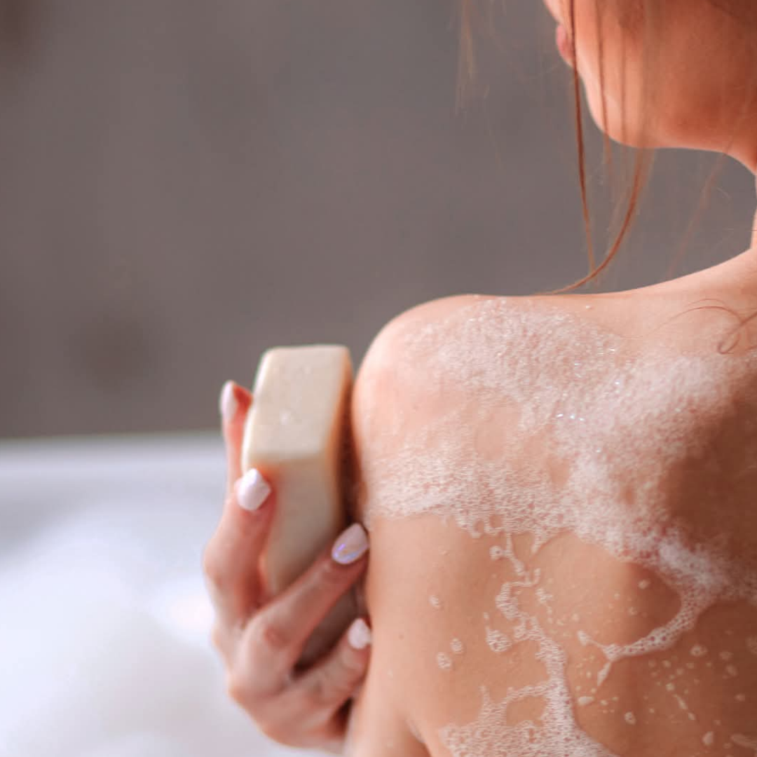 Savon moussant pour un soin doux pour le corps
