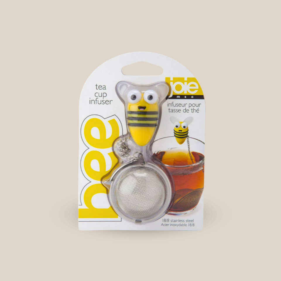 Bee-shaped tea cup infuser