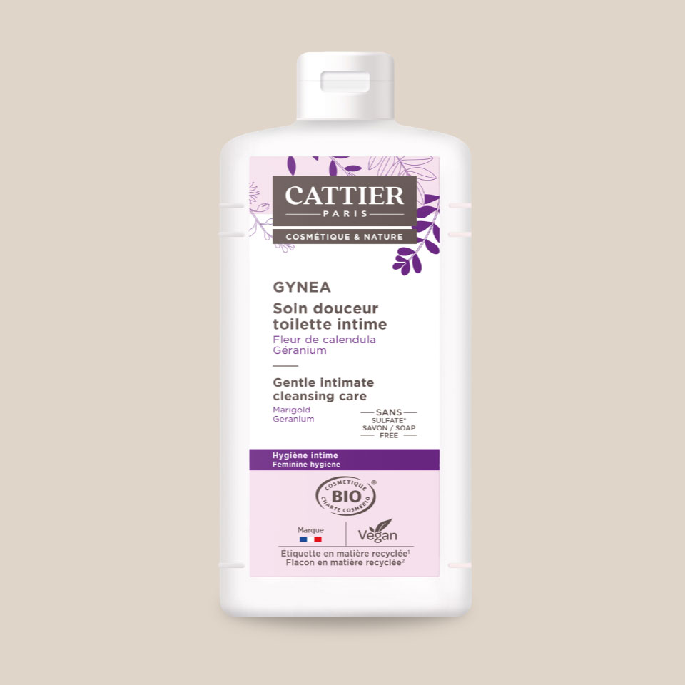 Gynea soin douceur toilette intime, bouteille de 500ml