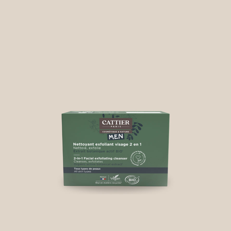 Nettoyant exfoliant pour le visage, 85g dans sa boîte