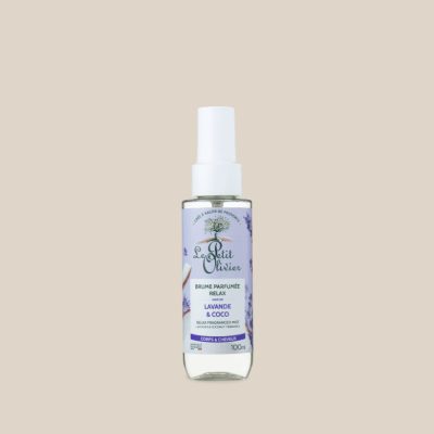 Brume parfumée relax à la lavande et coco, 100ml