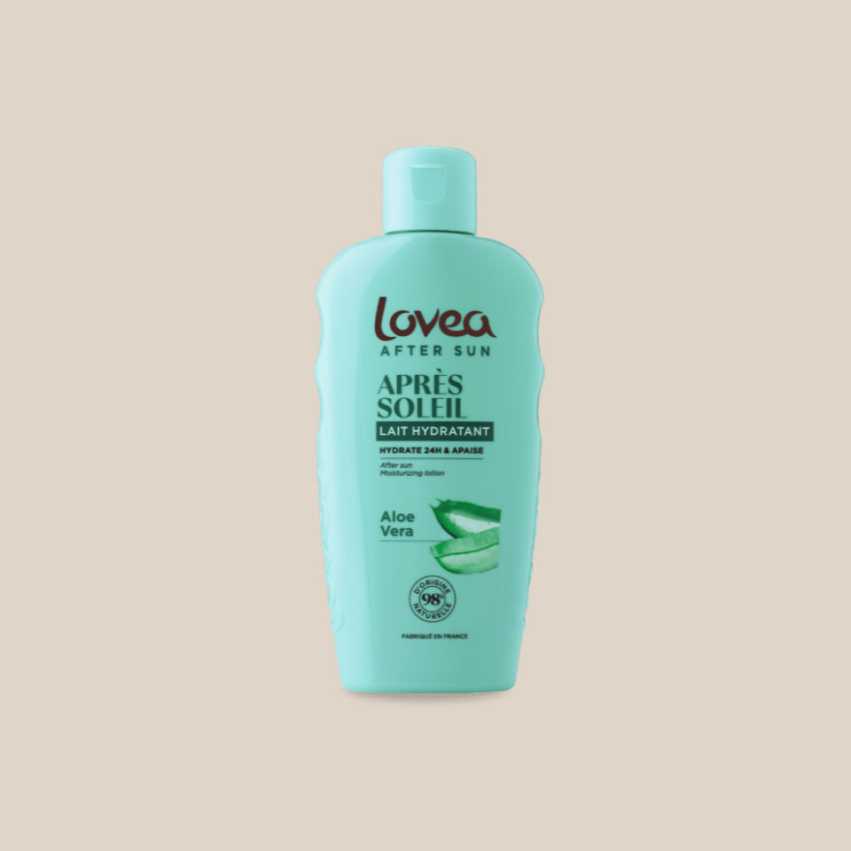 Après-soleil lait hydratant à l'Aloe Vera, 150ml