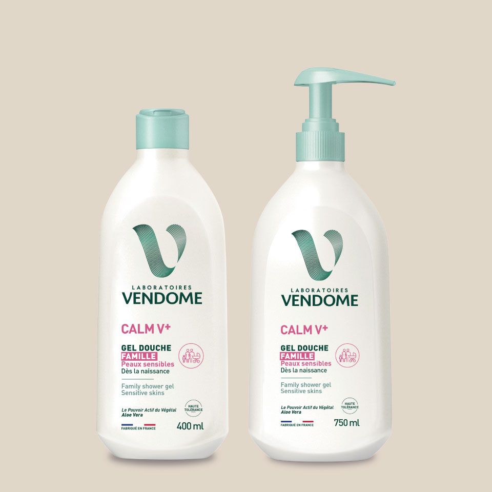 Product photo: Family Shower Gel for Sensitive Skin – 400 ml and 750 ml