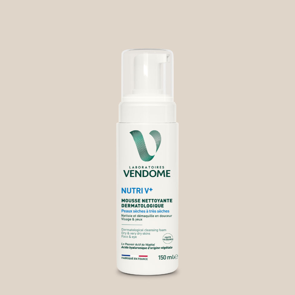 Mousse nettoyante dermatologique 150ml