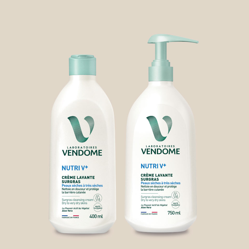 Product photo: Surgras cleansing cream - Dry to very dry skin 400ml and 750ml