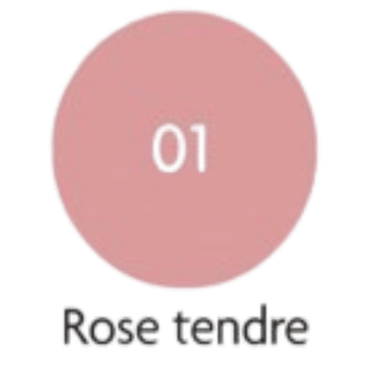 couleur 01 rose tendre