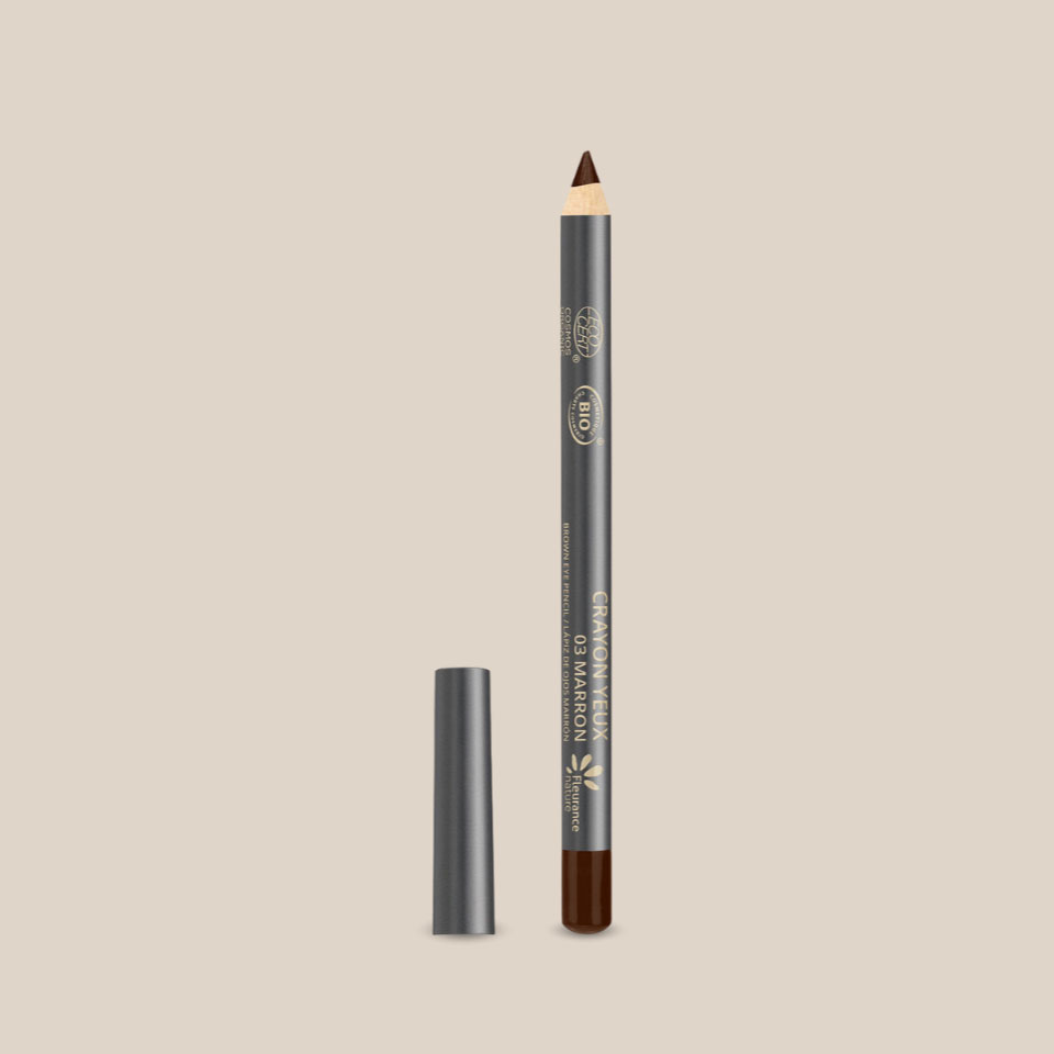 Organic brown eye pencil by Fleurance Nature