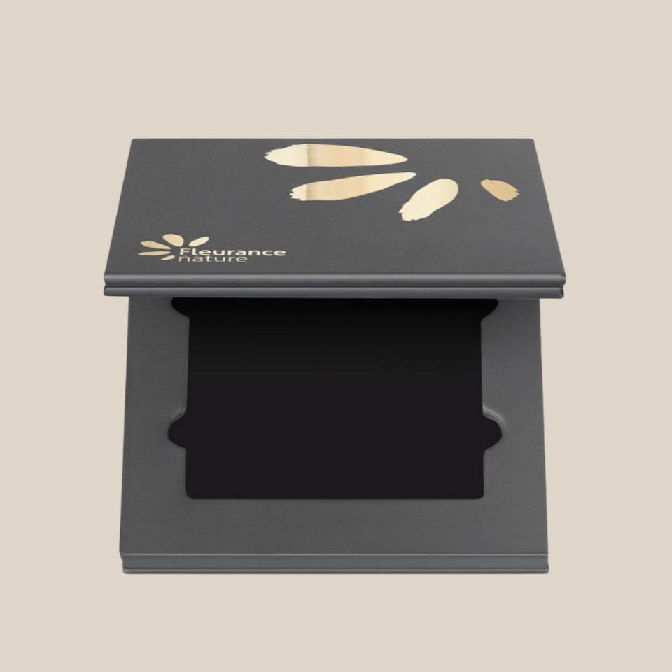 Grande palette de maquillage rechargeable vide, de Fleurance Nature